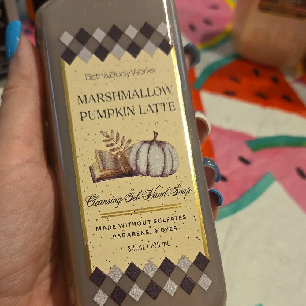 Nwt Bath & Body Works Marshmallow Pumpkin Latte - Picture 2 of 3